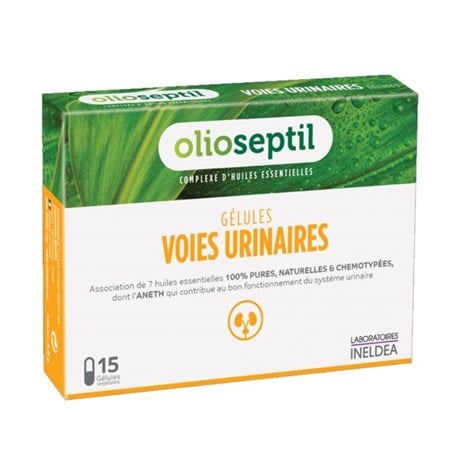 OLIOSEPTIL URINARY Capsule aromatherapy dietary supplement. - Bt 15