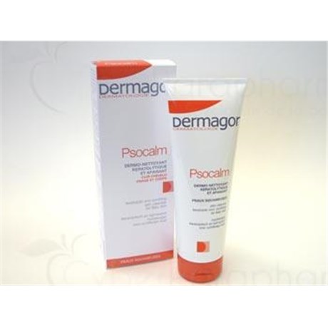 PSOCALM DERMAGOR, Dermonettoyant keratolytic and soothing. - Tube 250 ml