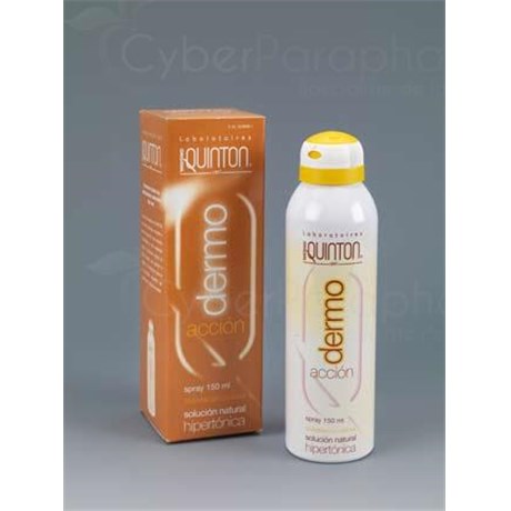QUINTON Dermo ACTION, dermal hypertonic seawater solution, microfiltered cold. - Spray 150 ml