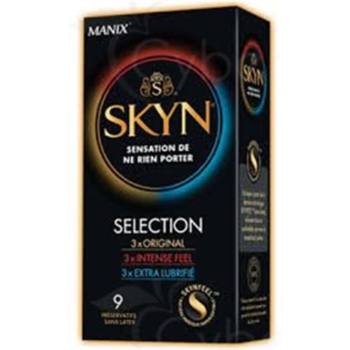 MANIX SKYN SELECTION PRESERVATIFS X9