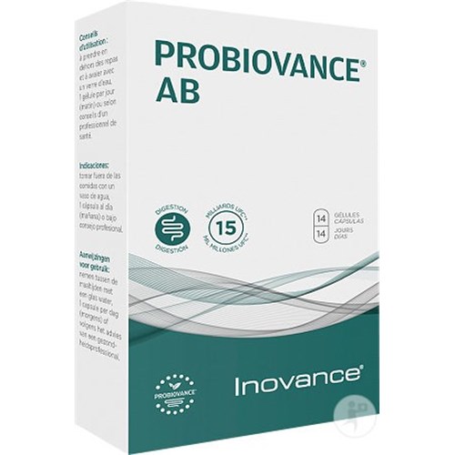 PROBIOVANCE AB, Support of intestinal flora, 14 capsules
