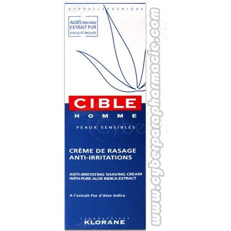 CIBLE Anti-irritating Shaving Cream 100 ml + shaving bru