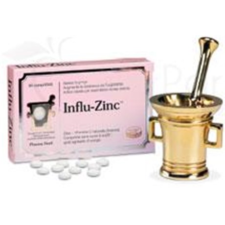 INFLU, ZINC - Tablet for sucking, food supplement containing zinc and acerola. - Bt 90