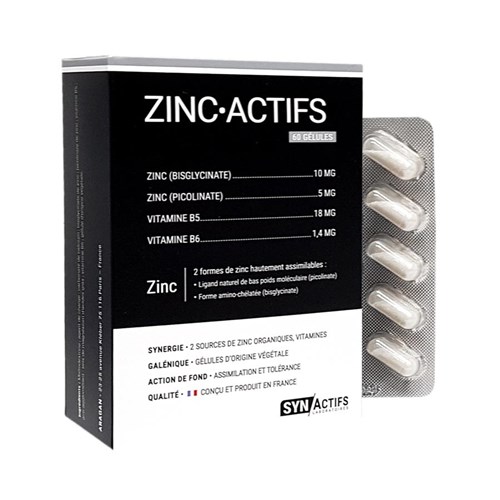 ZincActifs 60 Synactif capsules