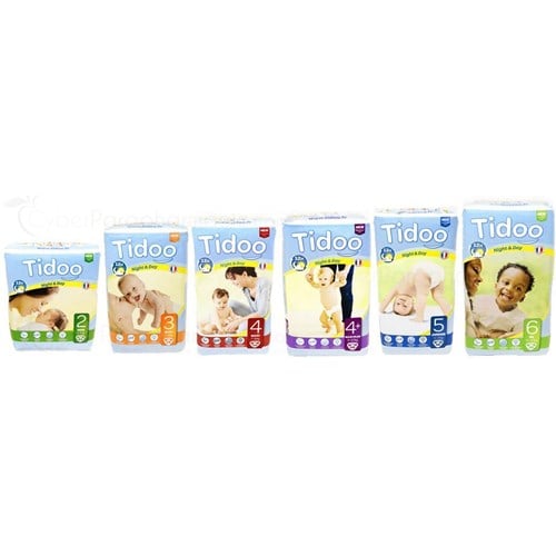 TIDOO, disposable diapers BIO eco