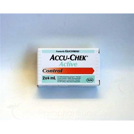 ACCU CHEK ACTIVE CONTROL - control solution vial 4 ml - bt 2