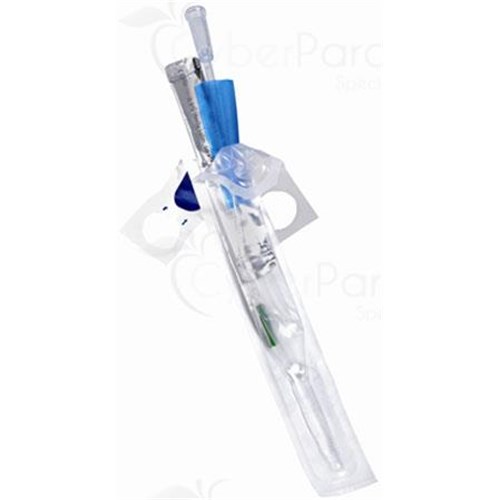 LiQuick BASE, Bladder catheter pre-lubricated, right, end Ergothan for women. CH 14 (ref. 630114) - bt 30