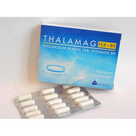 THALAMAG B9 IRON Capsule vitalizing food supplement. - Bt 30