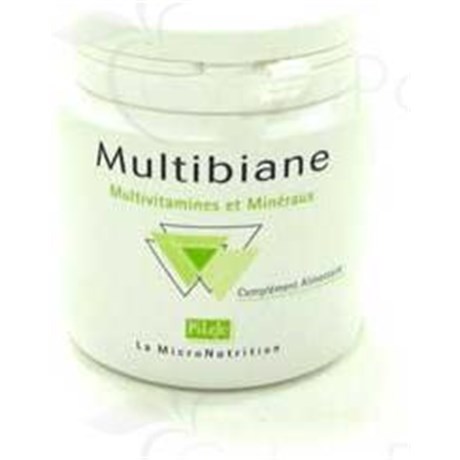 MULTIBIANE Capsule dietary supplement containing vitamins and minerals. - box of 30
