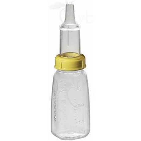 MEDELA SPECIALNEED, Special Bottle with slot lip and palate infants without bisphenol A, 150 ml. - Unit