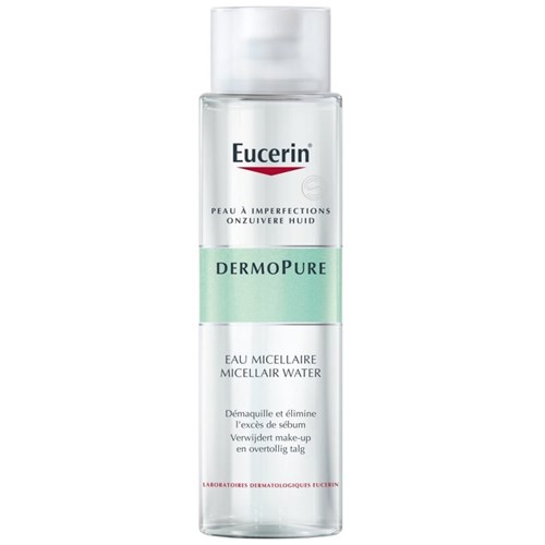 MICELLAR WATER FOR SKINS WITH IMPERFECTIONS 400ML DERMOPURE EUCERIN