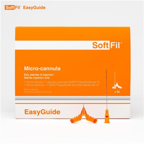 SoftFil EasyGuide Pre-Hole Needle & Micro-cannulas 23G 70mm XL 20 Kit