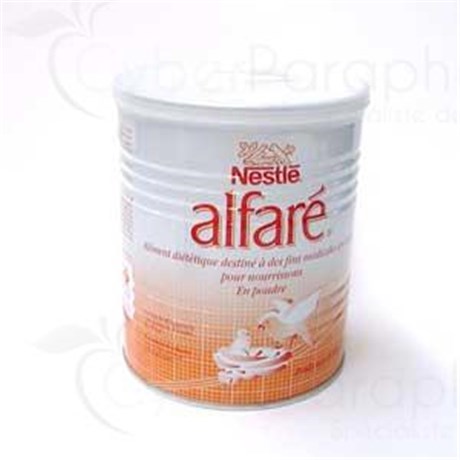 ALFARÉ NESTLÉ, Aliment diététique destiné à des fins médicales spéciales. - bt 400 g