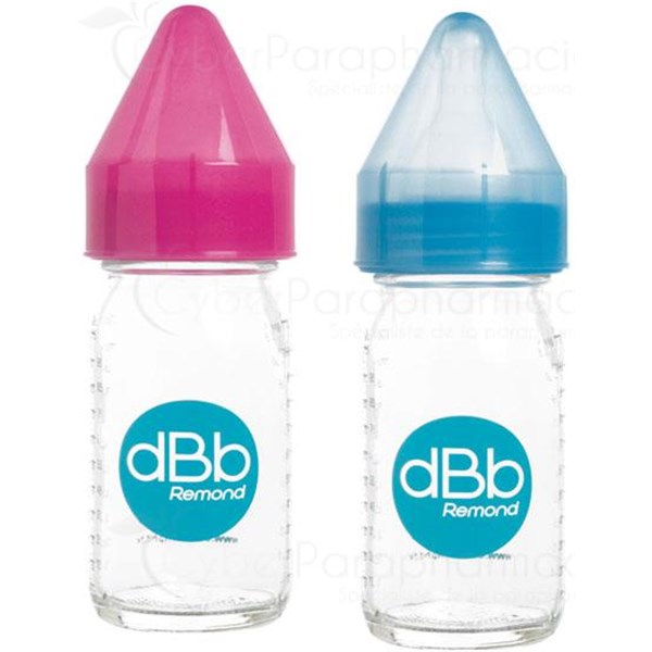 Porte-biberon égouttoir Fleur DBb Remond - Contient 6 Biberons, En Polypropylène Sans BPA - Couleur Turquoise Translucide - 3