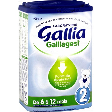 GALLIAGEST 2 LAIT 800 GR