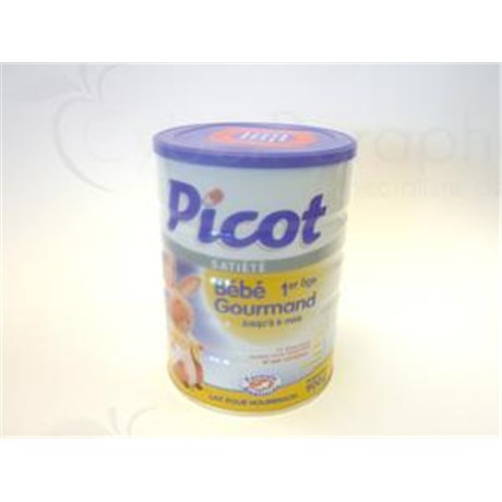 PICOT BÉBÉ GOURMAND 1, Lait pour nourrisson 1er âge, satiétant. - bt 900 g