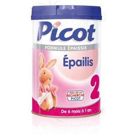 PICOT EPAILIS 2, Lait de suite pour nourrisson 2ème âge, formule épaissie. - bt 900 g