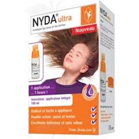 NYDA ULTRA antilentes lice solution. - Fl 100 ml