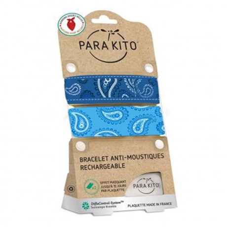 BRACELET COULEUR REPULSIF ANTI-MOUSTIQUES NATUREL ENFANT DES 3 ANS PARA KITO