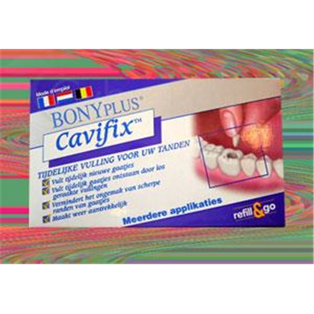CAVIFIX BONY PLUS, Trousse d'urgence dentaire, ciment temporaire