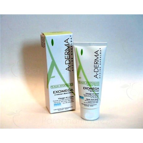 EXOMEGA ADERMA BARRIER CREAM SKIN ATOPIC, barrier cream oatmeal Rhéalba. - Tube 100 ml