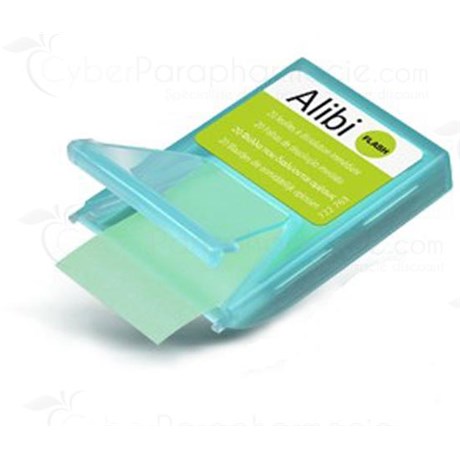 ALIBI FLASH, Feuille buccale, complément alimentaire purifiant à base de plantes - bt 20