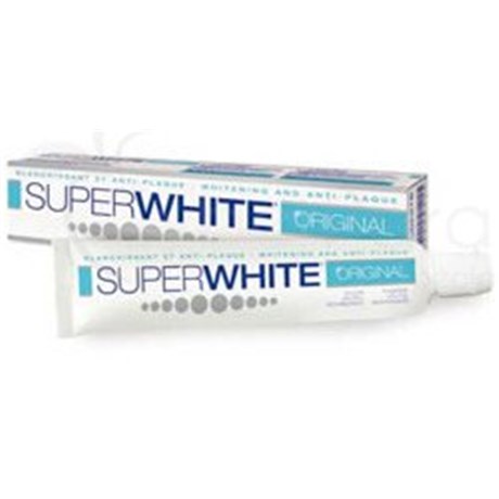 SUPERWHITE, Dentifrice blanchissant fluoré, arôme menthe. - tube 50 ml