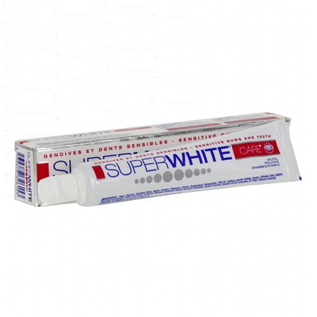 SUPERWHITE ORIGINAL GENCIVES, Dentifrice blanchissant, assainissant et apaisant. - tube 50 ml