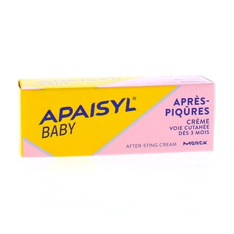 BABYAPAISYL CARE AFTER STING, soothing cream base bisabolol. - 30 ml tube