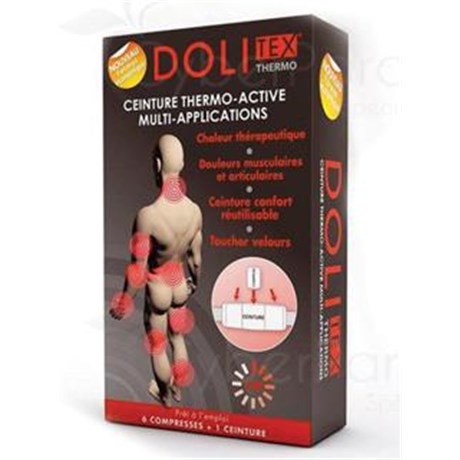 DOLITEX BELT Lumbar Belt with aromatherapy compresses