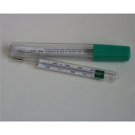FLORIS THERMOMETER Thermometer Medical Environmentally friendly mercury-free case with Crystal. - Display 25