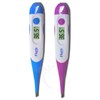 FLORIS THERMOMETER Thermometer electronic medical flexible tip with crystal case - unit