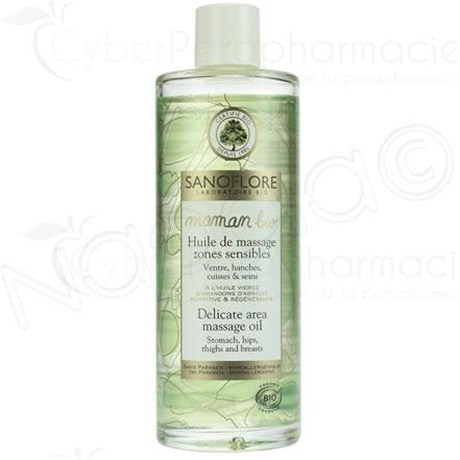 MOM BIO MASSAGE OIL SENSITIVE AREAS belly hips thighs boobs 100ml