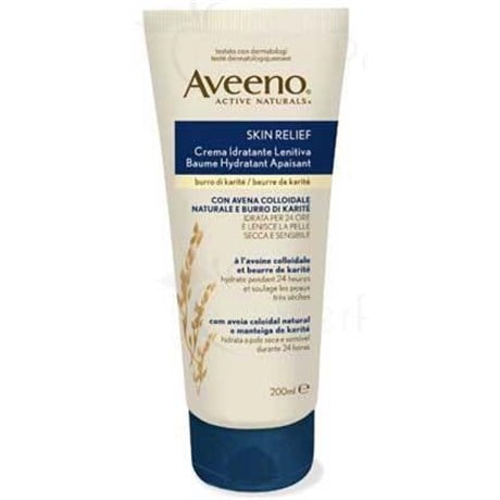 AVEENO SKIN RELIEF MOISTURIZING BALM, Moisturizing Balm soothing colloidal oatmeal. - Tube 200 ml