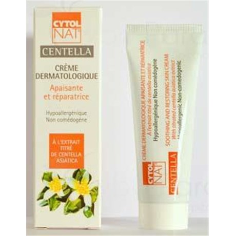 Cytolnat CENTELLA CREAM DERMATOLOGIQUE, soothing and restorative dermatological cream. - Tube 100 ml