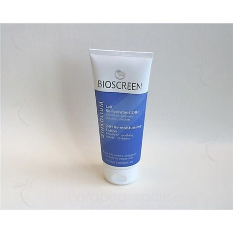 GINKOLIUM MILK 24H moisturizing, hydrating body lotion 24 hours Ginkgo flavone 40 -. 200 ml tube