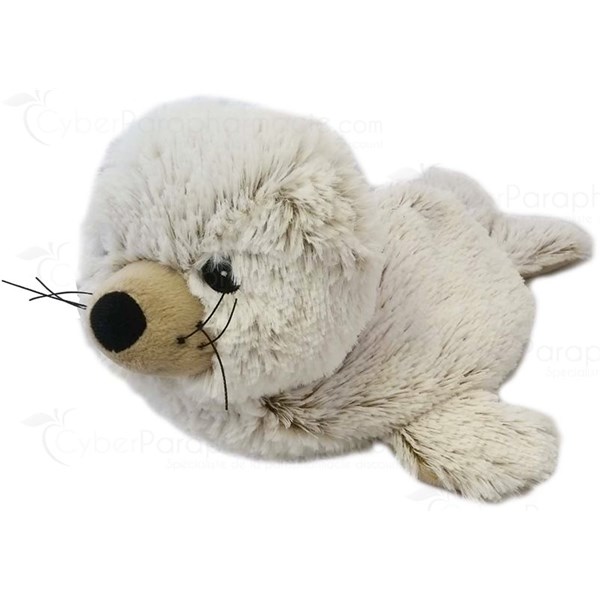 Warmies Lavender Heatable Plush Seal - Microwavable Heating Pad & Cuddle Toy