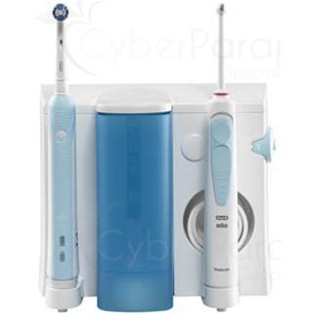 ORAL B PROFESSIONALCARE 500 WATERJET + COMBINÉ OC16U, Combiné hydropulseur Waterjet + et brosse à dents électrique 3D. - unité