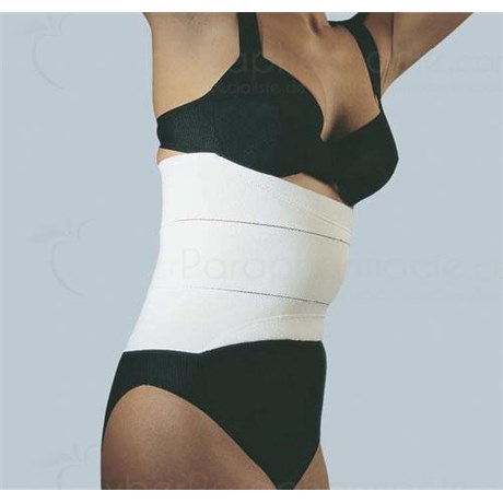 GIBAUD BANDE THORACIQUE, Bande thoracique de contention et d'immobilisation pour femme, 3 bandes taille 2 - unité