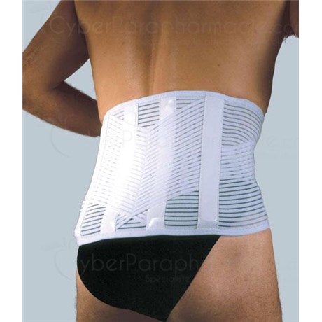 LOMBOGIB ACTION V, Ceinture de soutien lombaire. noir, taille 3 (ref. 6410) - unité