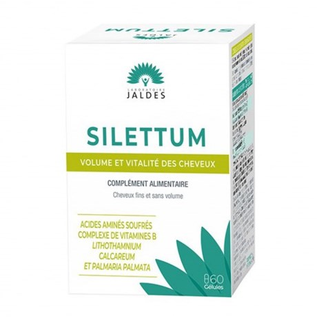 VOLUME ET VITALITE DES CHEVEUX 60 GELULES SILETTUM JALDES