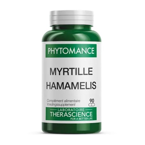 PHYTOMANCE MYRTILLE - HAMAMÉLIS 90 gélules Therascience