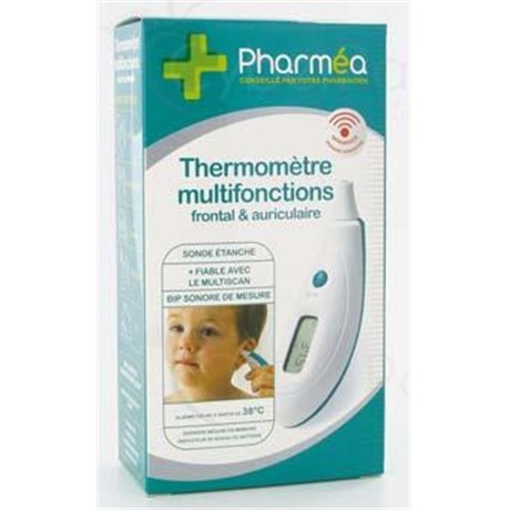 PHARMÉA THERMOMÈTRE, Thermomètre multifonction électronique à infrarouge. - unité