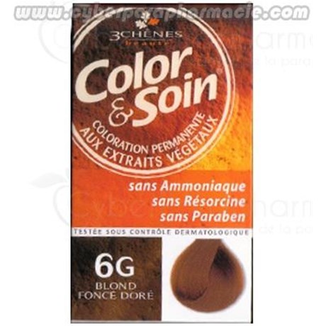 COLORetSOIN Coloration permanente 6G blond foncé doré