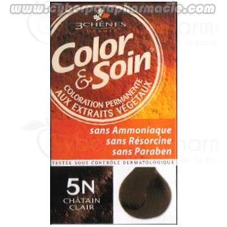 COLORetSOIN Permanent color 5N light chestnut