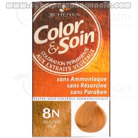 COLORetSOIN Permanent color 8N wheat germ blond