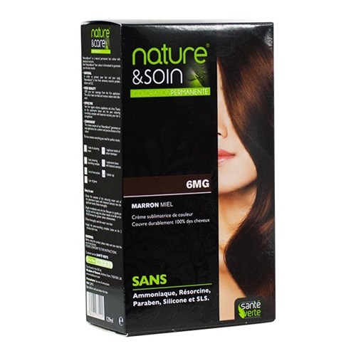 NATURE & SOIN color 6MG honey brown