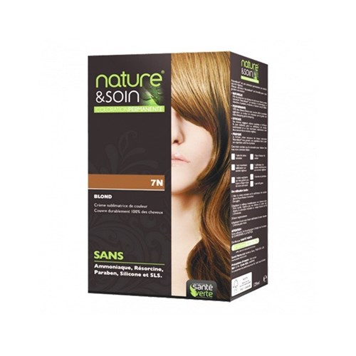 NATURE & SOIN color 7N blond