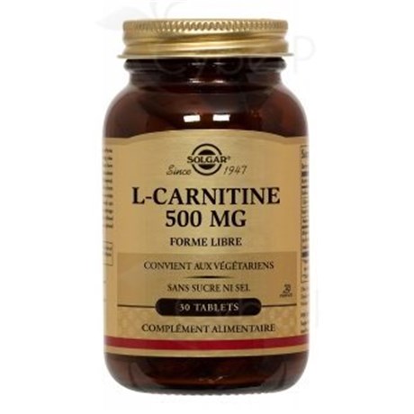 L-CARNITINE 500 mg 30 Tablets