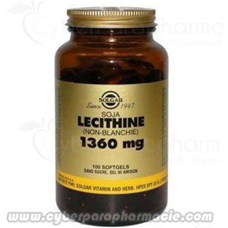 LECITHINE 1360 mg 100 Softgels